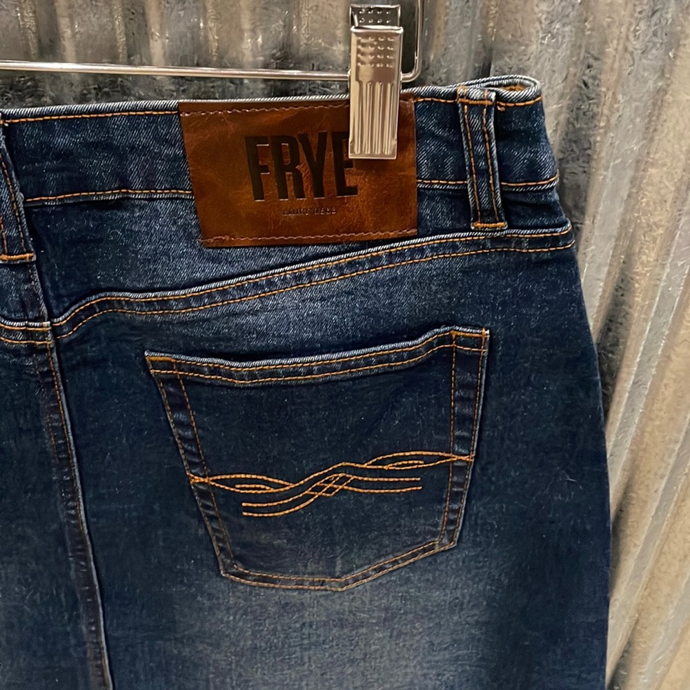 NWT Frye Button Front Jean Skirt. Size 16W - Picture 6 of 8